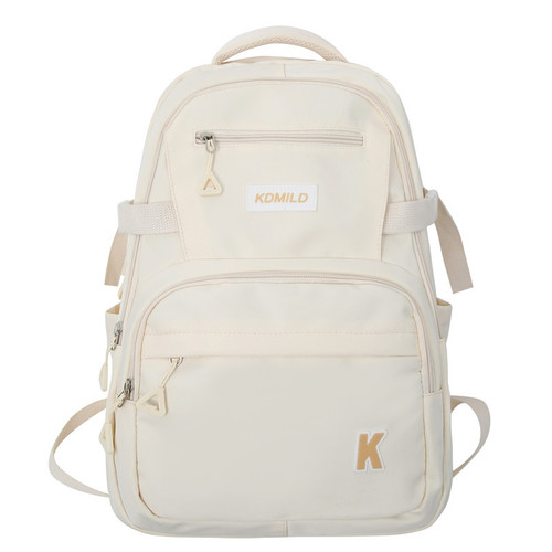 Korean Harajuku Backpack Large Capacity Water-Repellent Fashion Backpack Casual Campus Style Female High School College Student Bag
