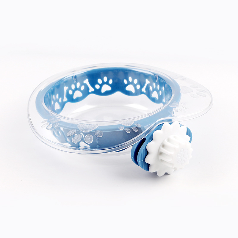 Pet Bowl Perro Amor colgando tazón de fuente de alimentación perro Tazón de arroz tazón único tazón de fuente de bebida vajilla de gato entrega de una sola pieza
