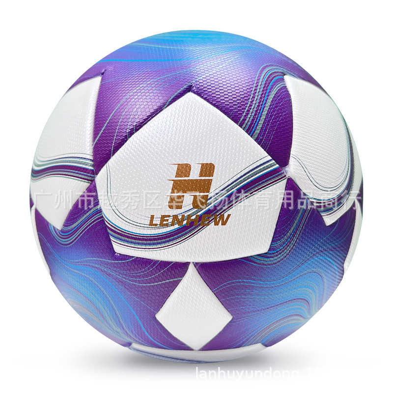 Sports Competition Entertainment Source Factory Wholesale Custom-Made Hot-Selling High-End Pu Heat-Bonded No. 5 Ball