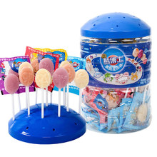 徐福记星座棒棒糖360g桶装熊博士儿童糖果水果糖整箱零食批发包邮