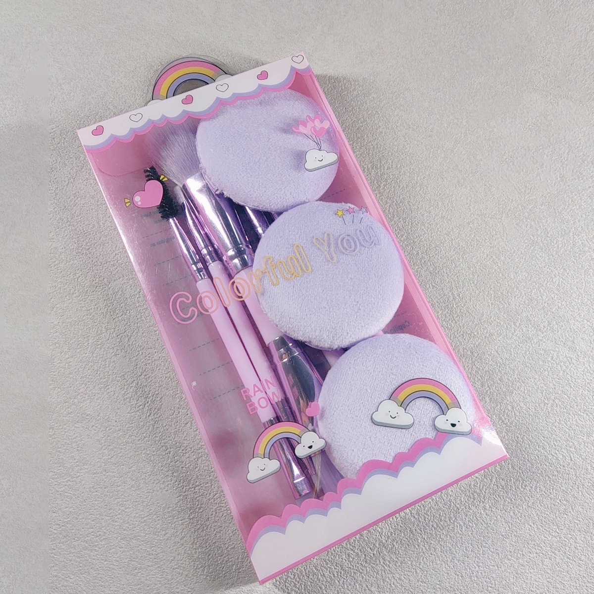 Nuevo juego de pinceles de maquillaje, herramientas de belleza profesionales, puff suelto, cepillo de maquillaje multifuncional, cepillo de rubor, cepillo corrector, transfronterizo