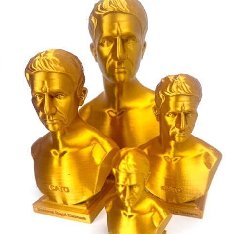 Delta Force Merchandise Gazelle Claudius Heart of Africa Bust Large Red Model Figure