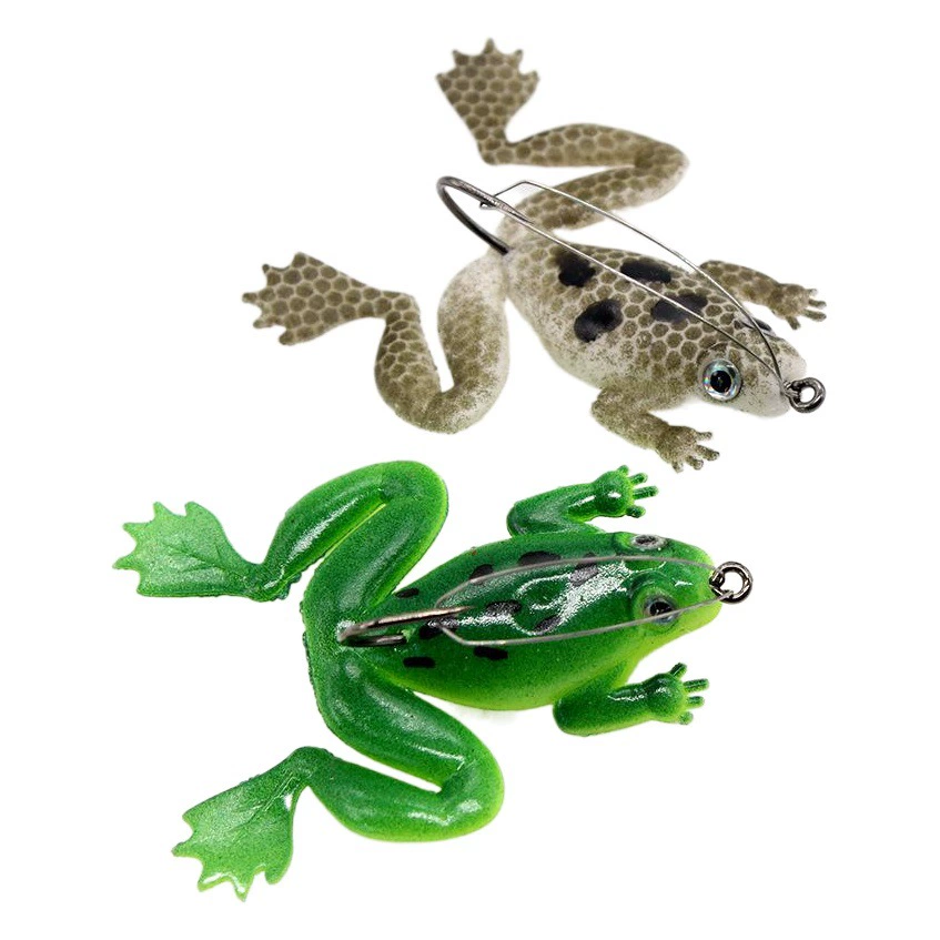 Оптовая Бионическая Поддельная Приманка Громовая Лягушка Черная Юлюя Мягкая Приманка Моделирование Лягушки Анти-висящее Дно Мягкое Насекомое Гром Сильная Мягкая Приманка