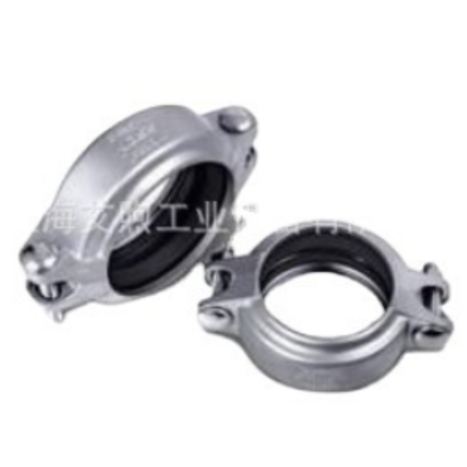 316不锈钢拷贝林接头 304不锈钢沟槽式挠性卡箍接头