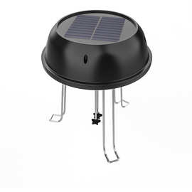 太阳能直驱搅水器鸟盆水池太阳能水波器直流太阳能水泵水花转动器