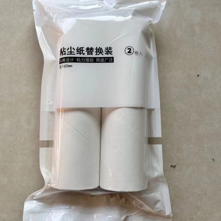 Rodillo de viscosa, barra larga, cepillo de viscosa telescópico, cepillo de rodillo de ropa, dispositivo de viscosa, trapeador de papel rasgable, rodillo de eliminación de polvo