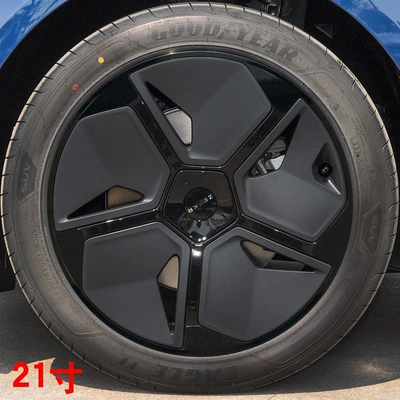 Brake caliper cover: laser colorful decorative wheel - model-d-21inch-glossy-black