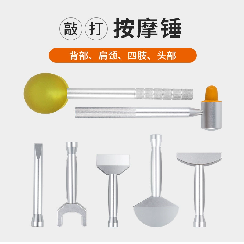 Massager, silicone drums