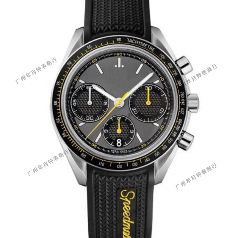 Manufacturer's Export European and American Gmt Series Multi-Functional Quartz Six-Hand High-Quality Men's Watch Cross-Border