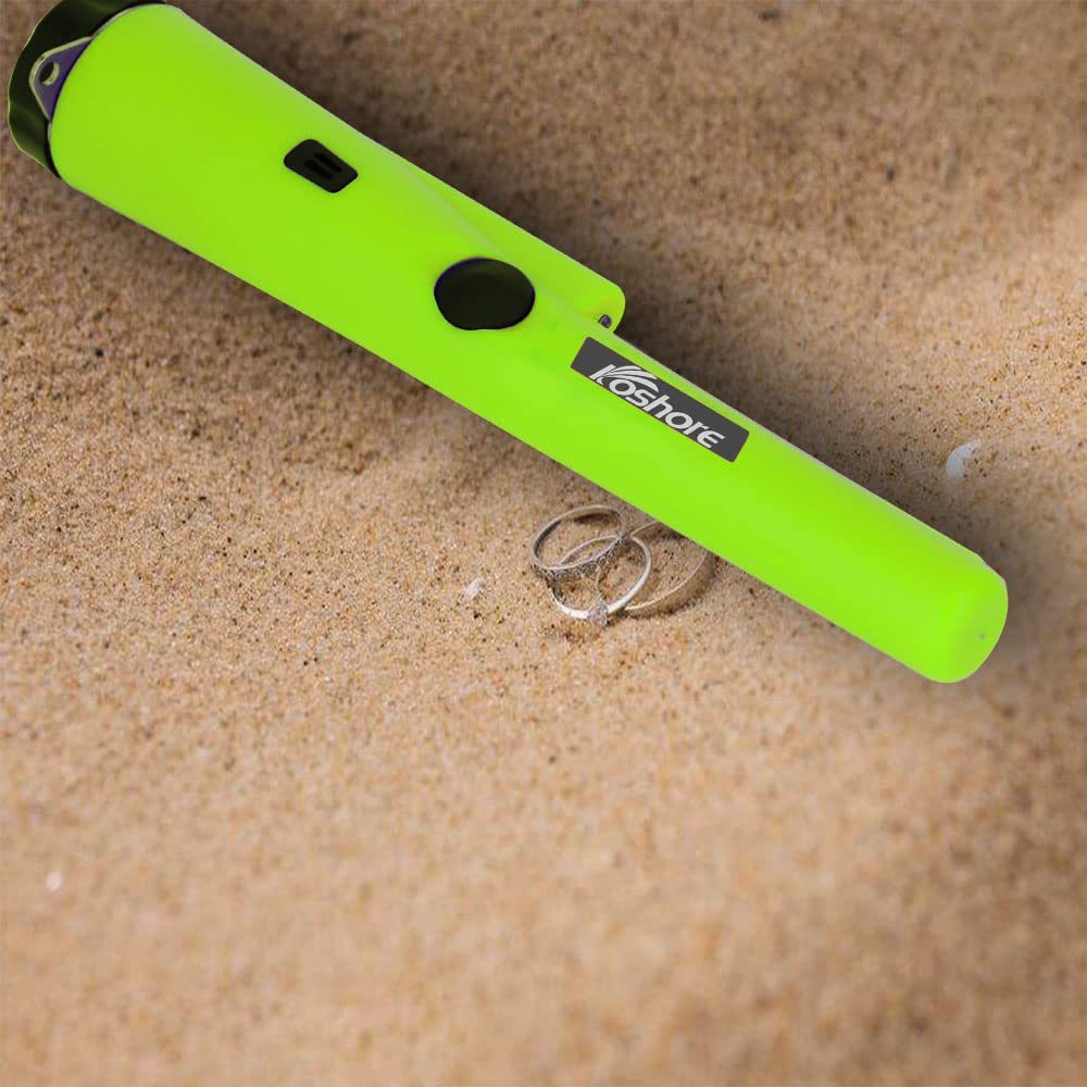 metal detector green