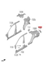 �������ִ�ȫ��������β������71580-BU000����