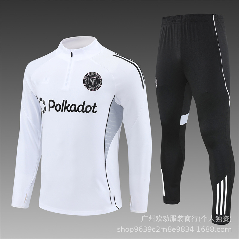 25-26新款足球训练服巴黎阿森纳多特马赛巴萨切尔西AC长袖套装球|undefined