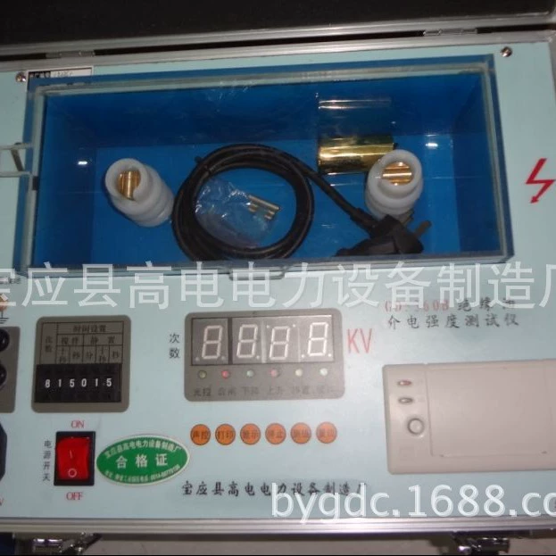 Производитель высоковольтных лёгких изоляционных масляных диэлектрических испытателей, тестер выдерживающей напряжения изоляционного масла 100 кВ