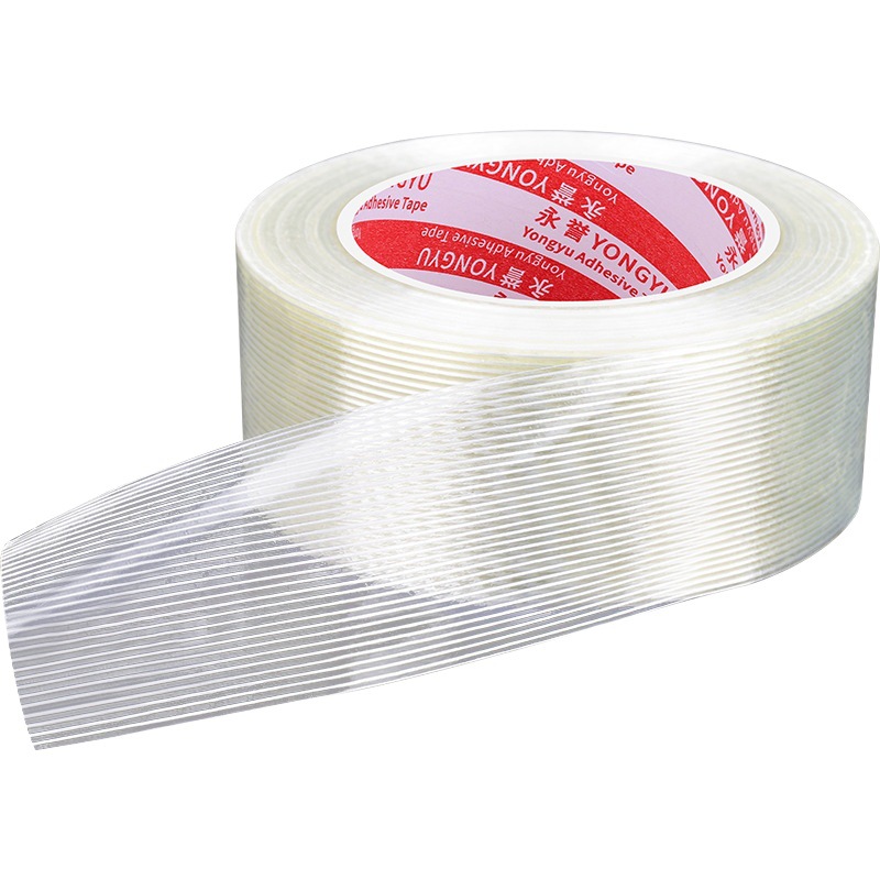 Cinta de fibra fuerte modelo de avión fijo molde de fibra de pegamento troquelado cinta de fibra de vidrio raya al por mayor