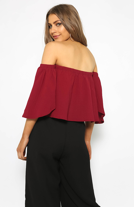 Chiffon Top Back