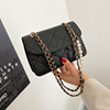 Fashionable shoulder bag, trend chain, one-shoulder bag, Hong Kong, 2022 collection, chain bag