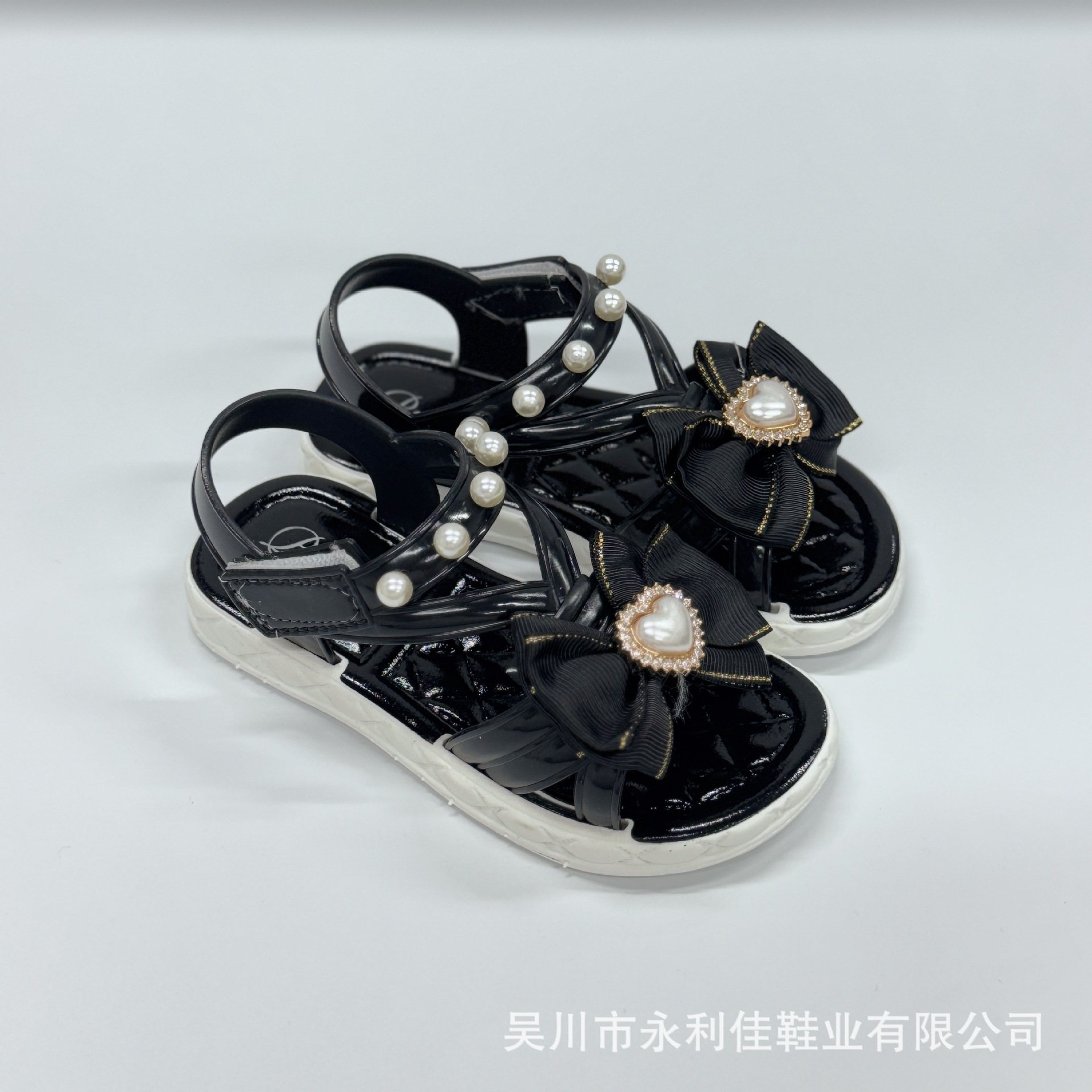 Fábrica mayorista velcro para niños sandalias de niña para exportación directa de verano nuevas sandalias princesa 1168 + S13