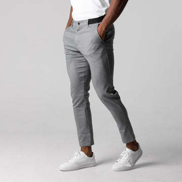 Pantaloni casual uomo in cotone traspirante stile business_voghion.com