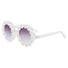 Sunglasses, cute glasses solar-powered, family style, wholesale, flowered