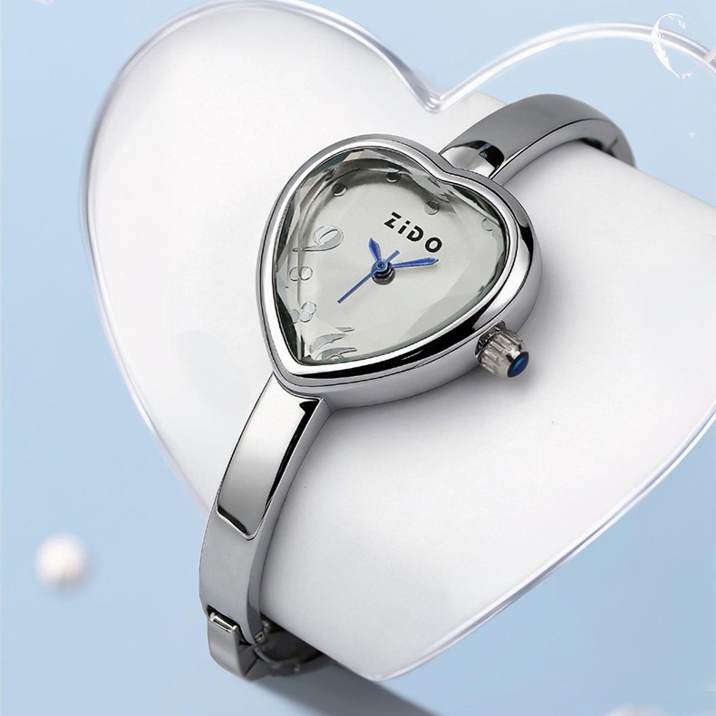 Reloj de pulsera para mujer corazón personalizado lujo cuarzo_voghion.com