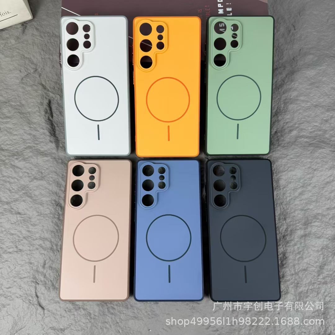 双色适用iPhone17撞色肤感二合一手机壳炫彩三星OPPO传音vivo小米