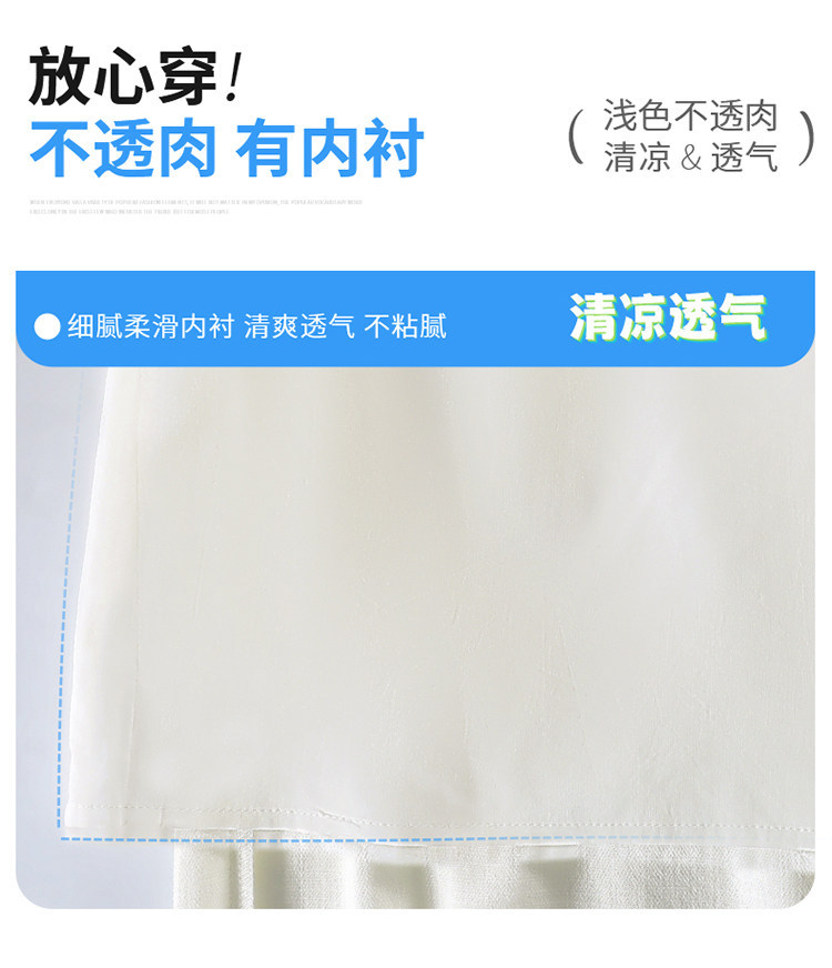 Quần culottes nữ ống rộng vải lanh cạp cao thắt lưng bản to — Màu đen thông thường chi tiết 18