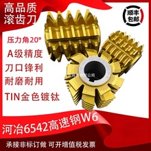 A级汉江哈尔滨齿轮滚刀河冶6542W6滚齿刀M1M1.5M2M3M4M5M6M8M10