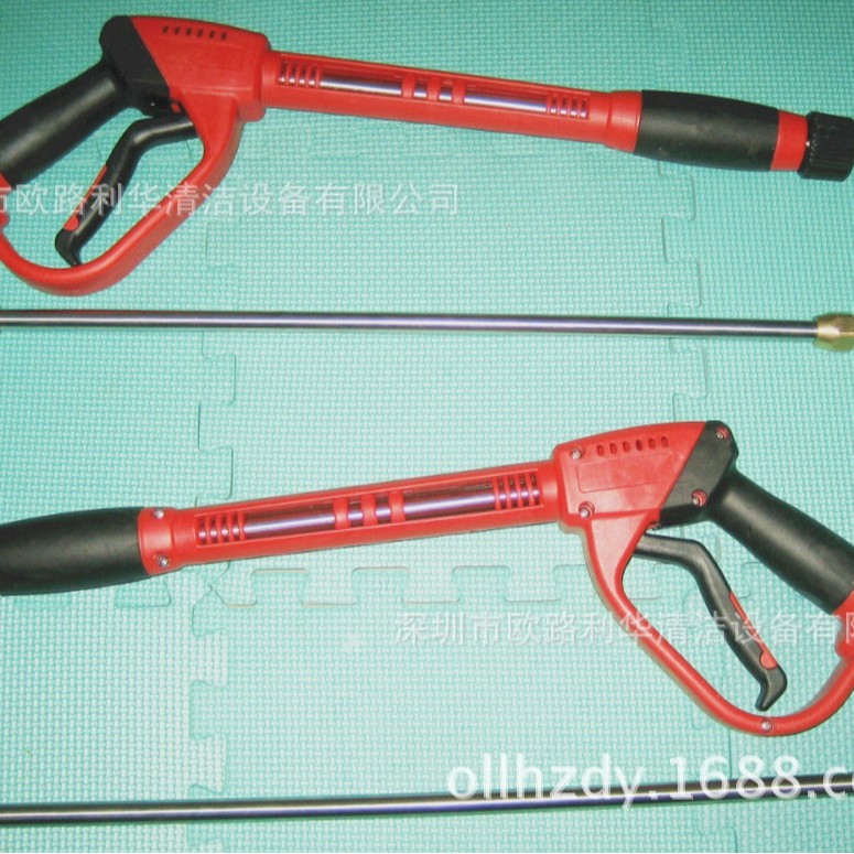 【洗车机】绿霸高压清洗机 配件 高压水枪18M 20M 活接式喷枪