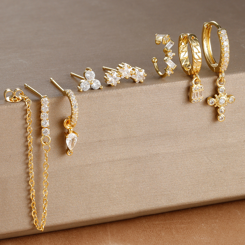 Y26083 골드-화이트 7개 세트