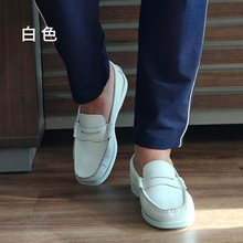 跨境男鞋外贸大码帆船鞋男韩版潮驾车豆豆鞋休闲鞋皮鞋男 速卖通