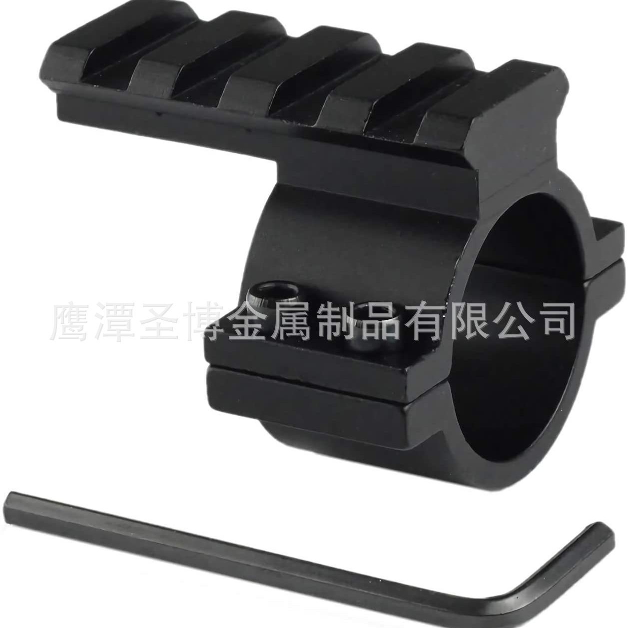 30mm/25.4mm瞄准镜固定支架 带轨道夹具 管夹  手电固定夹