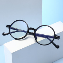 2021防电脑辐射平光镜复古韩版框架TR黑框架可配度数防蓝光眼镜框