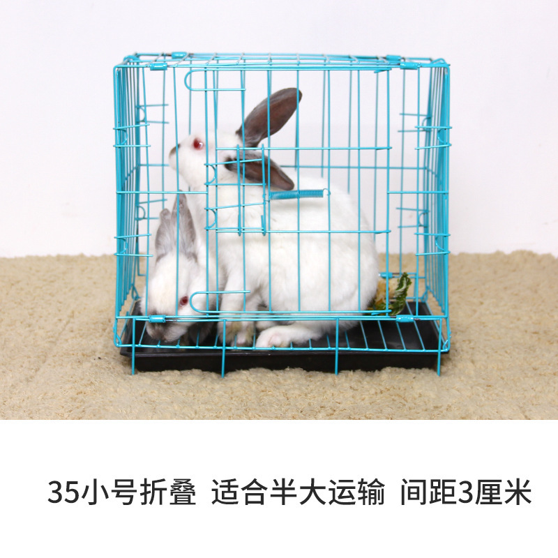 加密兔子笼子家用室内养兔多层双层可清粪幼兔笼猫笼栅栏养繁殖笼|undefined
