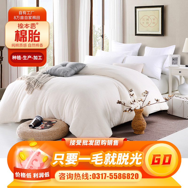 Autumn and winter Cotton Miantai Cotton The quilt core household Miantai Cotton The quilt core wholesale manual student Mattresses