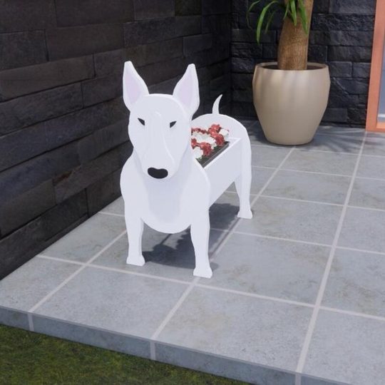 Cross-border exclusive for Amazon pet flowerpot pet shape planting pot foreign trade reinforcement outdoor courtyard cultivation potted plants