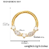 T005-gold nose ring