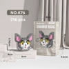 K76 Dharma Tom cat 216pcs