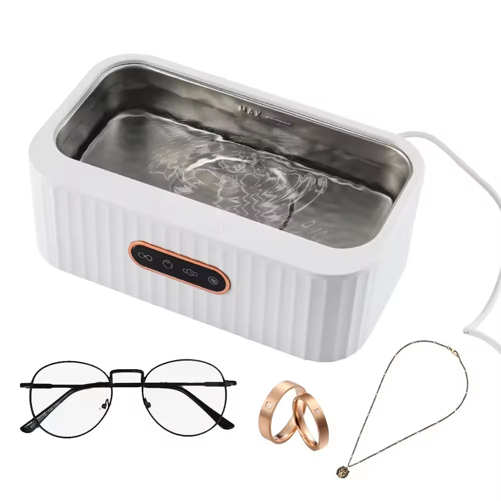 Limpiador Ultrasónico Doméstico de Plástico ABS Multifuncional USB para Gafas, Joyas y Relojes image 5