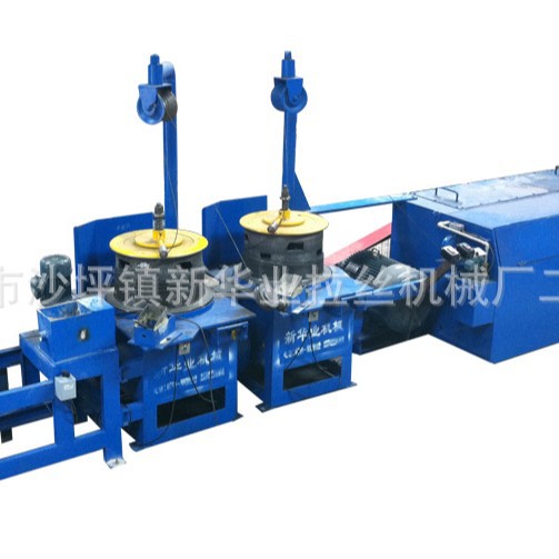 高速组合拉丝机 水箱机+滑轮式拉丝机 变频调控拉丝机