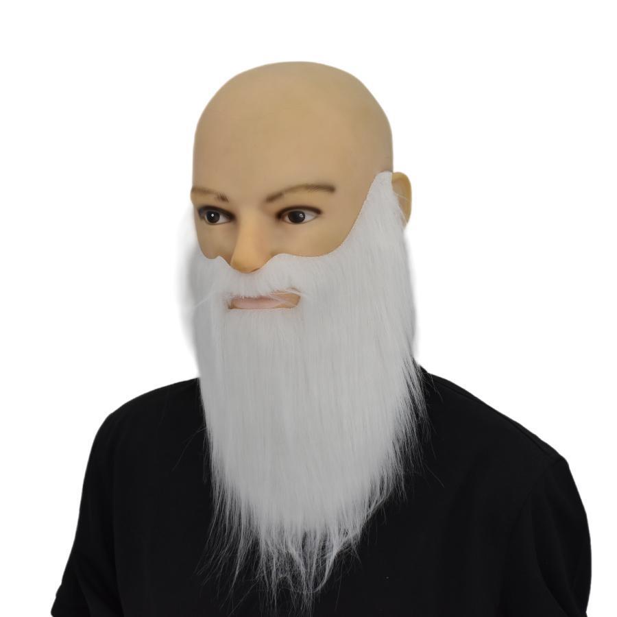 Halloween Cosplay Natale Carnevale Natale Grinch Mezza Maschera Grinch Barba Mostro Verde Maschera Guanti Fantasma_voghion.com