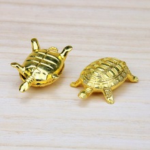 开业居家小号仿金乌龟吊坠镂空立体金龟摆件御守日本浅草寺金钱龟