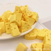 DIY Моделирование еда и игра сыр аксессуары из смолы моделирование сыр крем Клей DIY чехол для телефона шпилька Материал чашки для воды