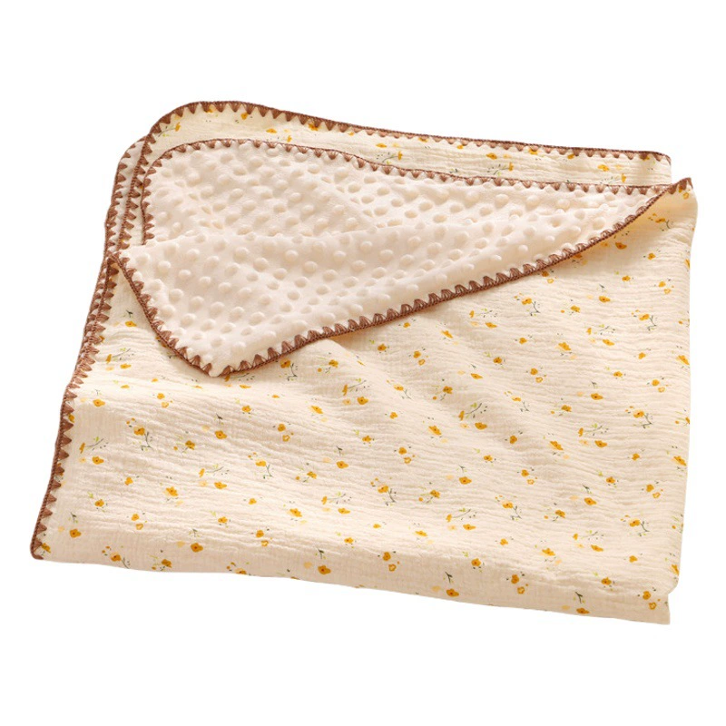 Мягкое детское шапочное одеяло Yun Four Seasons детское одеяло Марлевое одеяло для новорожденных Детское одеяло весеннее и осеннее тонкое одеяло