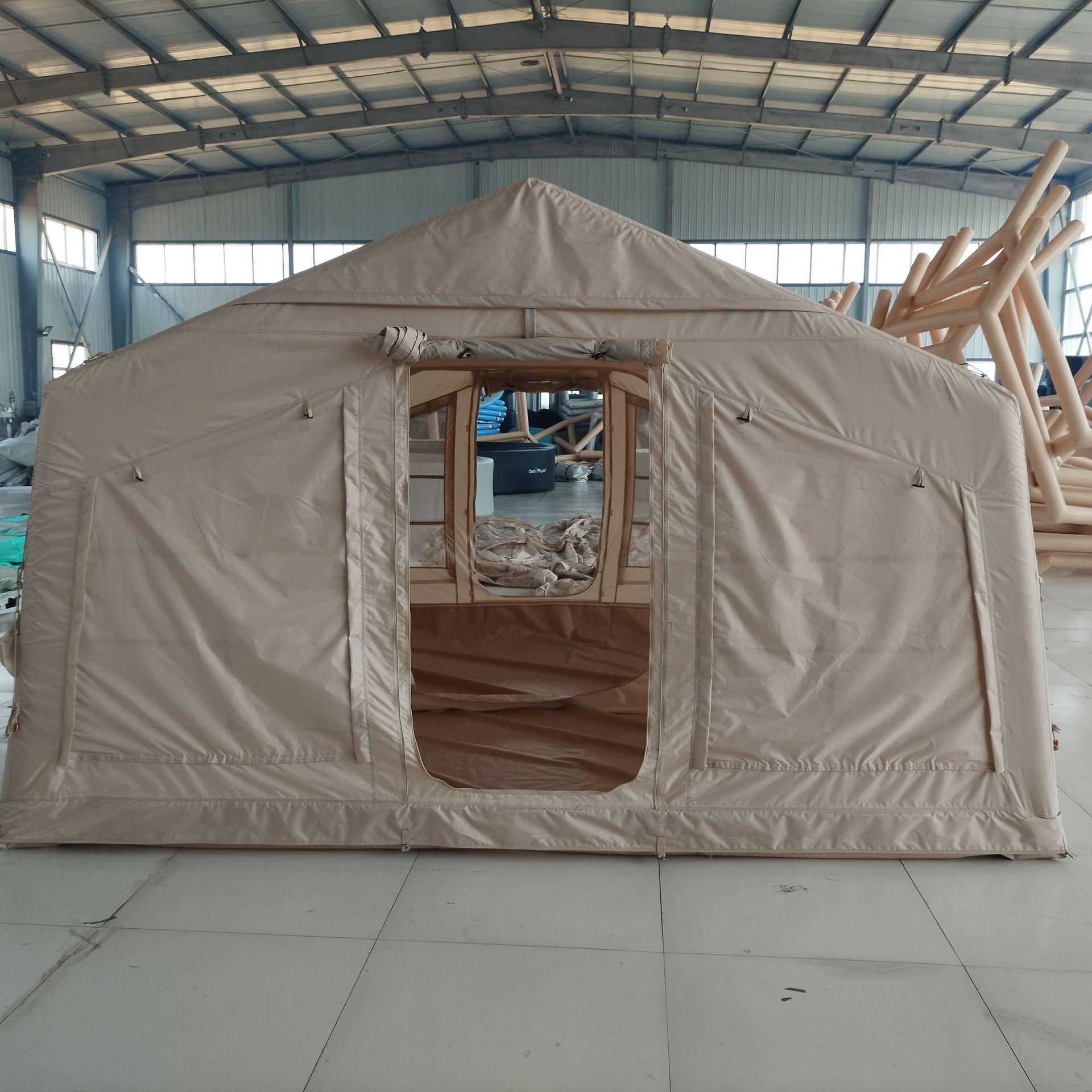 맞춤형 캠핑 텐트, 팽창식 접이식 일체형 지붕, 자동 설치, 빠른 설치, 캠핑용 경량 휴대용