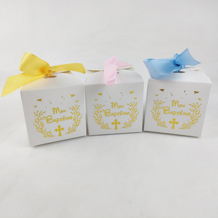 ���Z Mon Bapt&ecirc;me �ҵ�ϴ�Y 6.5x6.5x6.5cm �C��ϴ�Y��ɫ�YƷ��