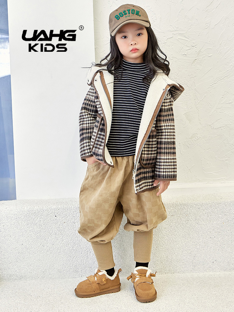 Baby Shoes Children's snow boots low-top 2024 new velvet leather boys' warm snow cotton baby girls' cotton shoes fleece-lined thick fashion_voghion.com