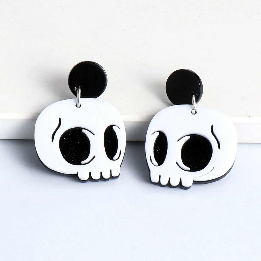 (Cross-border trading), acrylic earrings, halloween, European style