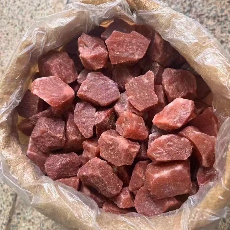 盐块 喜马拉雅水晶盐灯 盐岩鸽血红盐块 天然玫瑰盐扩香石大盐块