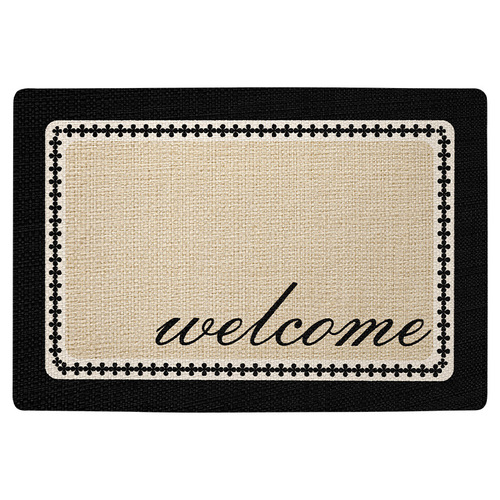 Cross-border Nordic style home entrance door carpet floor mats simple flower entrance mats entrance sand scraping dust removal mats