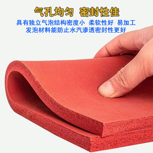 Wholesale EPDM cold-resistant foam rubber plate high density damping waterproof sponge plate 5mm color rubber plate